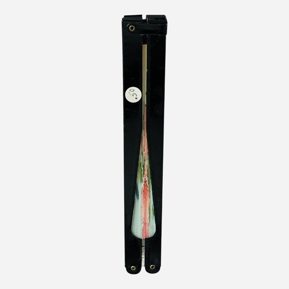 Vintage Chinese Folding Paper Hand Fan with Bird and Floral Design - Picture 2 of 4